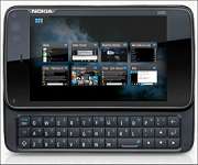 L'N900 con tastiera aperta