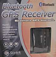 La confezione del Bluetooth GPS Receiver Skintek 